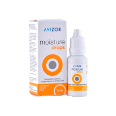 Краплі для зволоження та змащування контактних лінз Moisture drops 15 мл